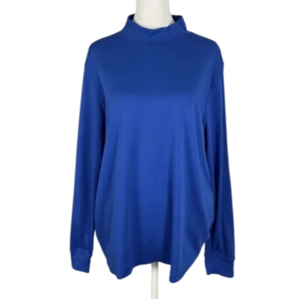 Lands End Super T Mock